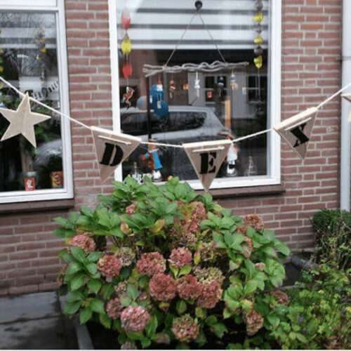 Steigerhouten geboorte slinger (Steigerhouten accessoires online bestellen)