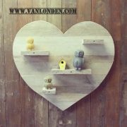 Steigerhouten hart Hannah (Steigerhouten accessoires online bestellen)
