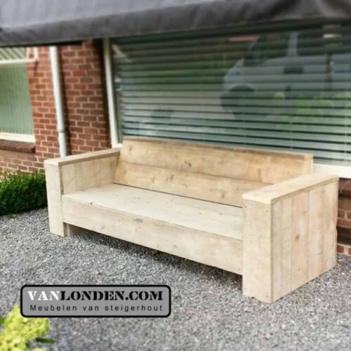 Steigerhouten bank Tini (Steigerhouten loungebanken)