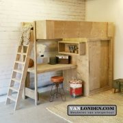 Steigerhouten hoogslaper Youri (Sale)