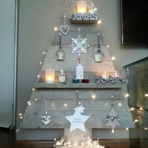 Kerstboom van steigerhout Noël (Steigerhouten accessoires online bestellen)