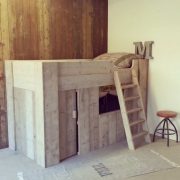 Steigerhouten hoogslaper Colin (Steigerhouten hoogslapers)