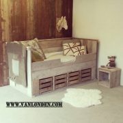 Steigerhouten kinderbed Maurits (Steigerhouten kinderbedden)