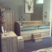 Steigerhouten kinderbed Romy (Steigerhouten kinderbedden)