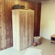 Steigerhouten kledingkast Timo (Steigerhouten kledingkasten online bestellen)
