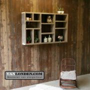 Steigerhouten vakkenkast Lieve (Steigerhouten accessoires online bestellen)