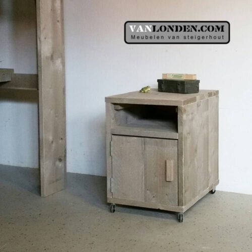 Steigerhouten nachtkastje Annabel (Steigerhouten nachtkastjes)