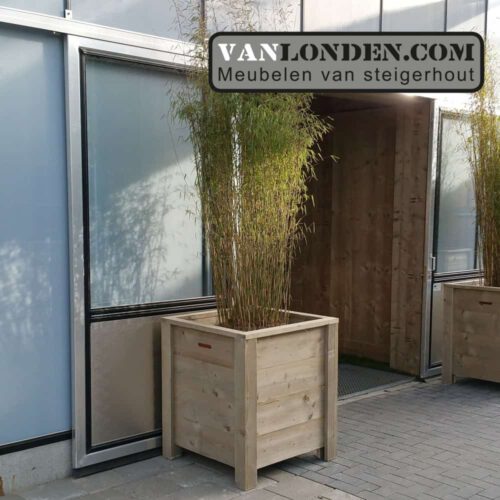 Steigerhouten bloembak / plantenbak Onno (Steigerhouten accessoires online bestellen)