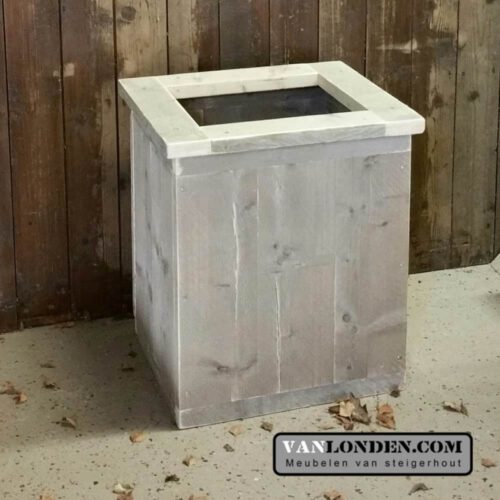Steigerhouten prullenbakombouw Patrick (Steigerhouten accessoires online bestellen)