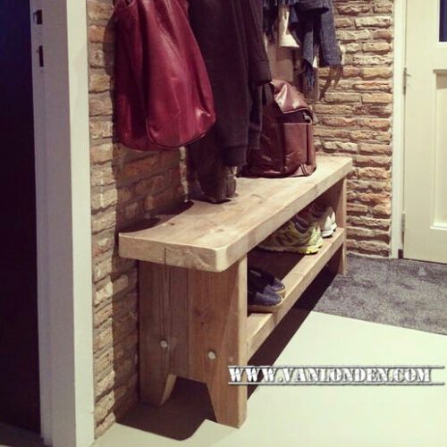 Steigerhouten schoenenkast Teun (Diverse steigerhouten kasten bestellen)