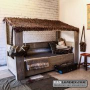 Steigerhouten survival bed Mason (Sale)