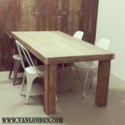 Steigerhouten tafel Tobias (Steigerhouten eettafels online bestellen)