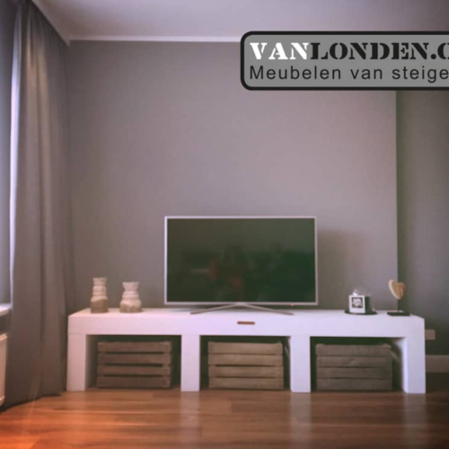 Steigerhouten tv-meubel Ilse (Steigerhouten TV-meubels op maat)