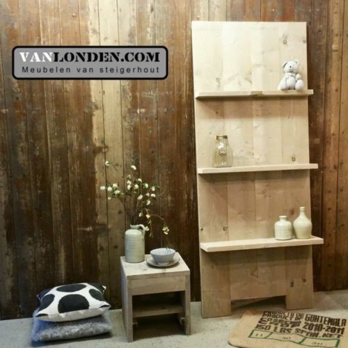 Steigerhouten wandrek Wilbert (Steigerhouten accessoires online bestellen)