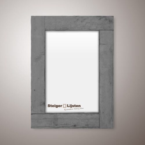 steigerlijst grey wash smal (Steigerhouten smalle fotolijst bestellen)