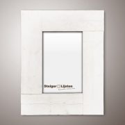 steigerlijst white wash breed (Brede fotolijsten van steigerhout online bestellen)