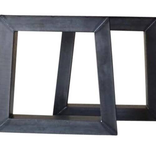 Tafel onderstel stalen "trapezium" Minke (Steigerhouten eettafels online bestellen)