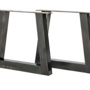 Tafel onderstel stalen "trapezium" Noa (Steigerhouten eettafels online bestellen)