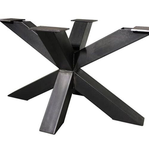 Tafel onderstel stalen dubbele X Carsten (Steigerhouten eettafels online bestellen)