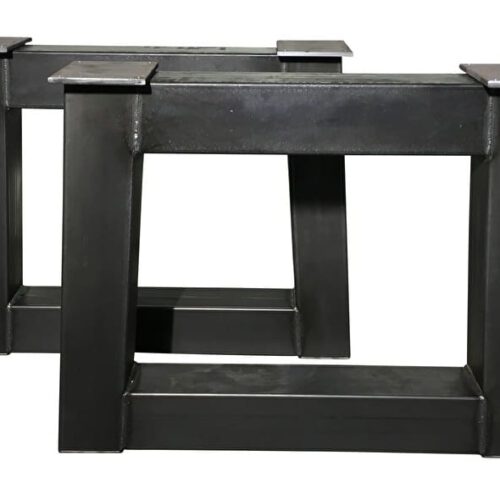Tafel onderstel stalen "trapezium" Eelco (Steigerhouten eettafels online bestellen)