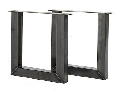 Tafel onderstel staal U Jonah (Steigerhouten eettafels online bestellen)