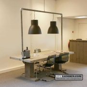 Wachtkamertafel Elke (Steigerhouten bureaus op maat gemaakt)