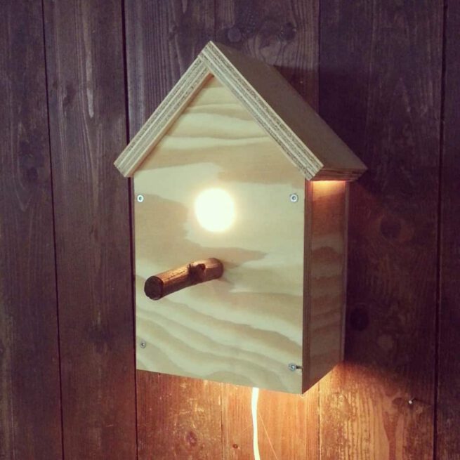 Vogelhuislampje Veerle (Diverse lampen)