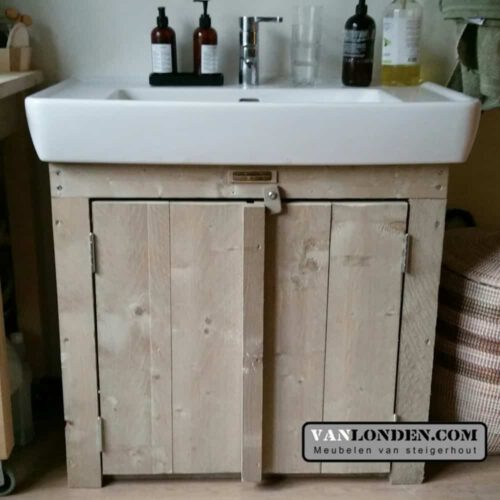 Wasbak kast Betsy (Diverse steigerhouten kasten bestellen)