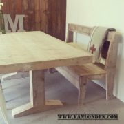 Steigerhouten tafel Wouter (Steigerhouten eettafels online bestellen)